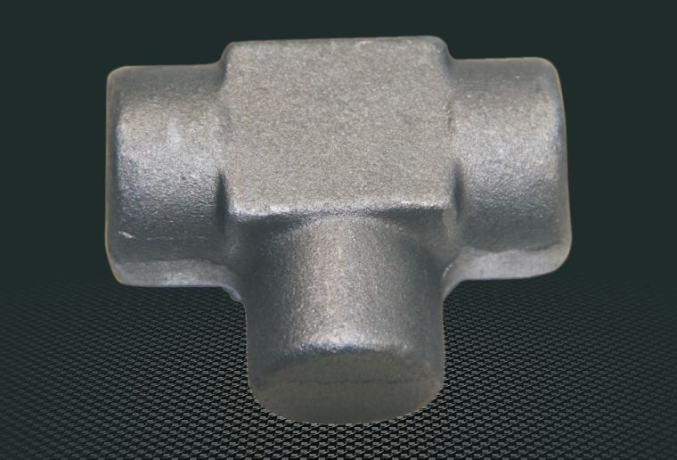 Conector en forma de T